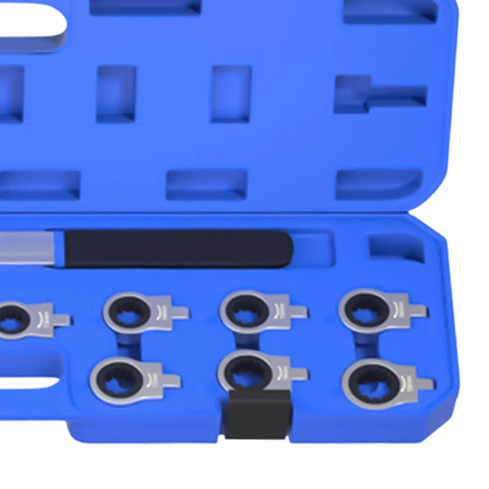 Herramienta para Correa Serpentina Kit De Llaves Auxiliares Para Desmontar | Juego Extracción Rodillo Loco para Sedán Camión Motor Hogar Taller Garaje Carretera Industria