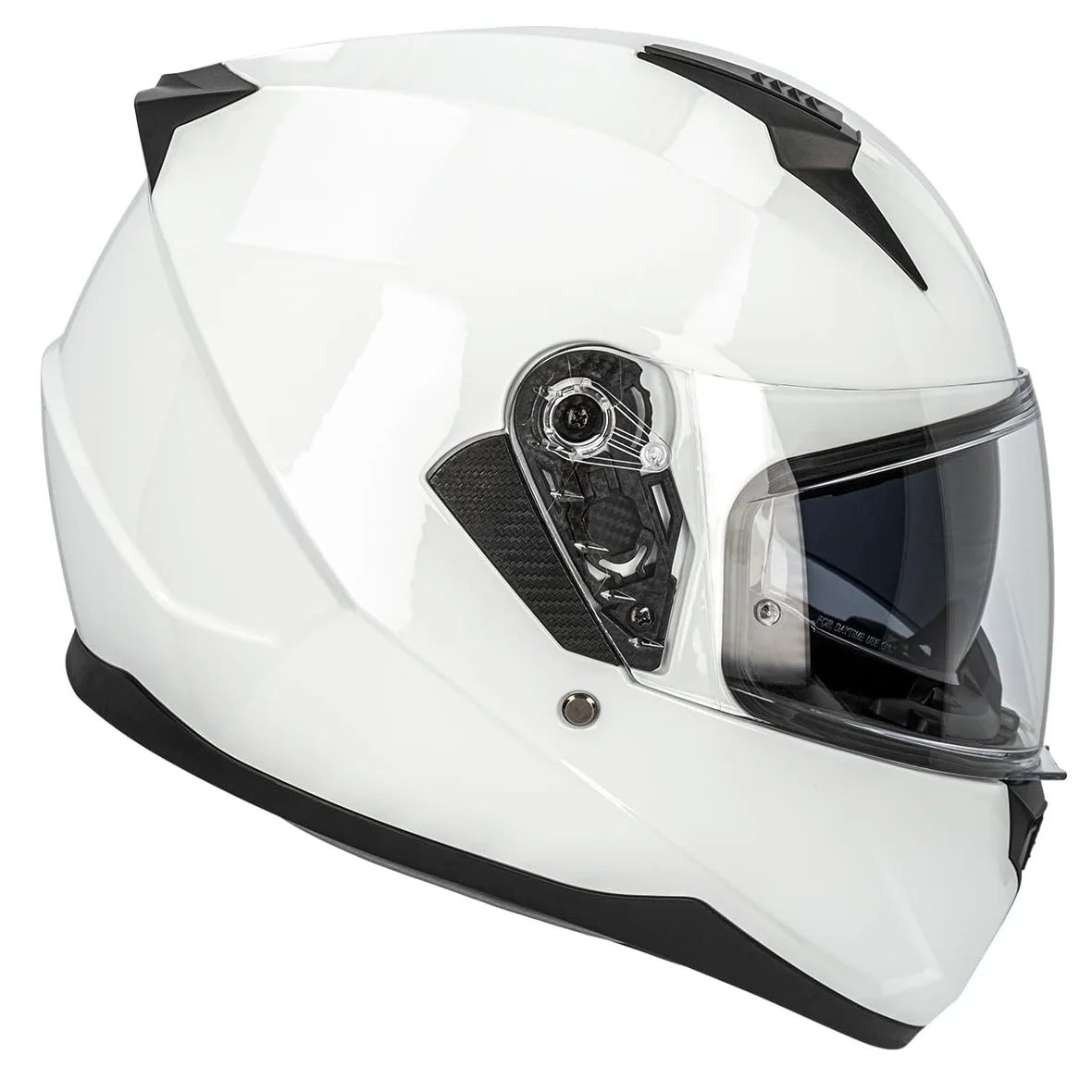 Curve Casco Integral para Moto, Lead, Material Resina ABS termoplástica, Sistema de ventilación, Visor Solar Ahumado, Cierre micrométrico, Adultos, Hombre y Mujer, ECE 22.06