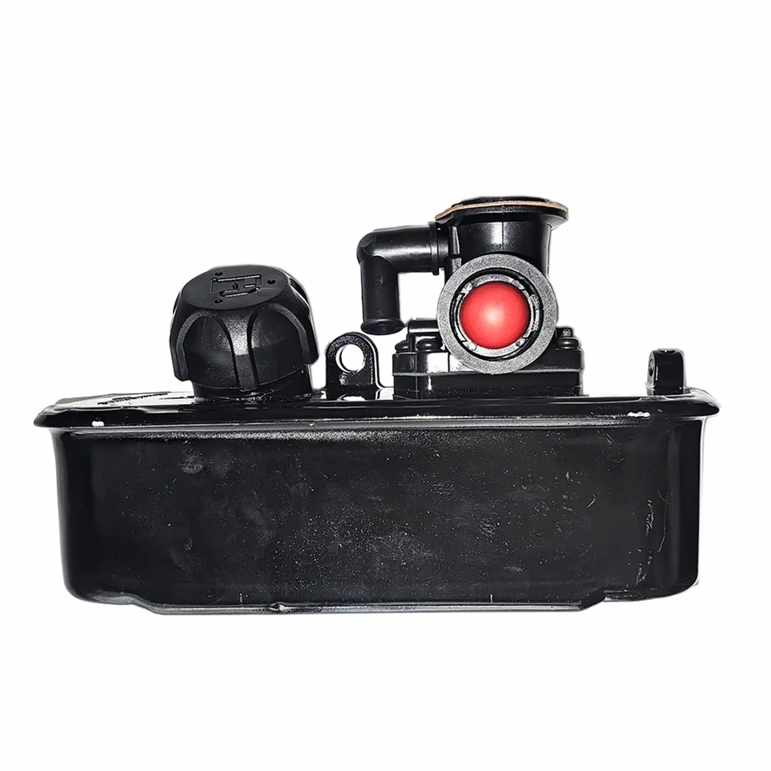 Carburador de motocicleta Tanque de combustible gas para cortacésped, carburador compatible con Briggs y Stratton 494406, 499809 498809A