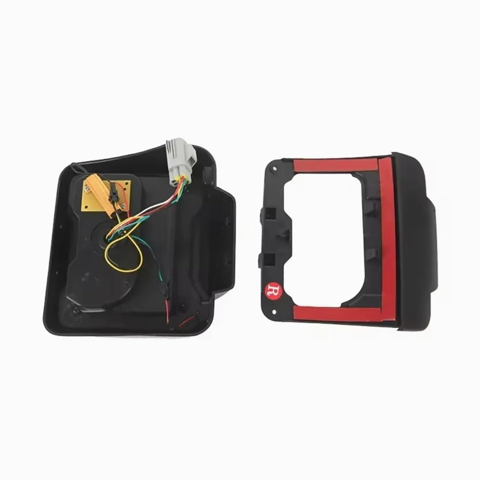 Traseras Piloto Trasero Lámpara Trasera LED Para Coche Luz Marcha Atrás Para Jeep Para Wrangler Para JK 2007 2008 2009 2010 2011 2012 2013 2014 2015 2016 2017 (versión UE) faros traseras montaje(Clear