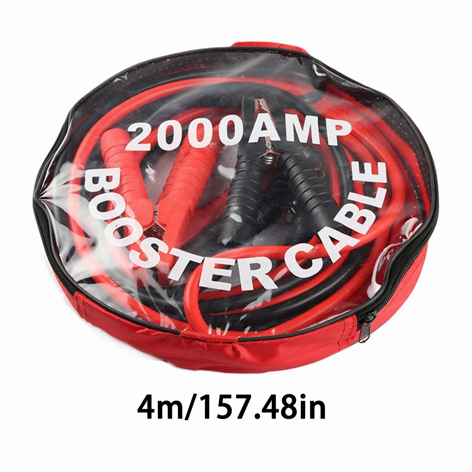 Cables De Arranque Reforzados Cable portátil rápido de 2000 A, 3 m/4 m | Cables De Arranque Para Batería De Coche Motocicleta Cortacésped Bicicleta Eléctrica