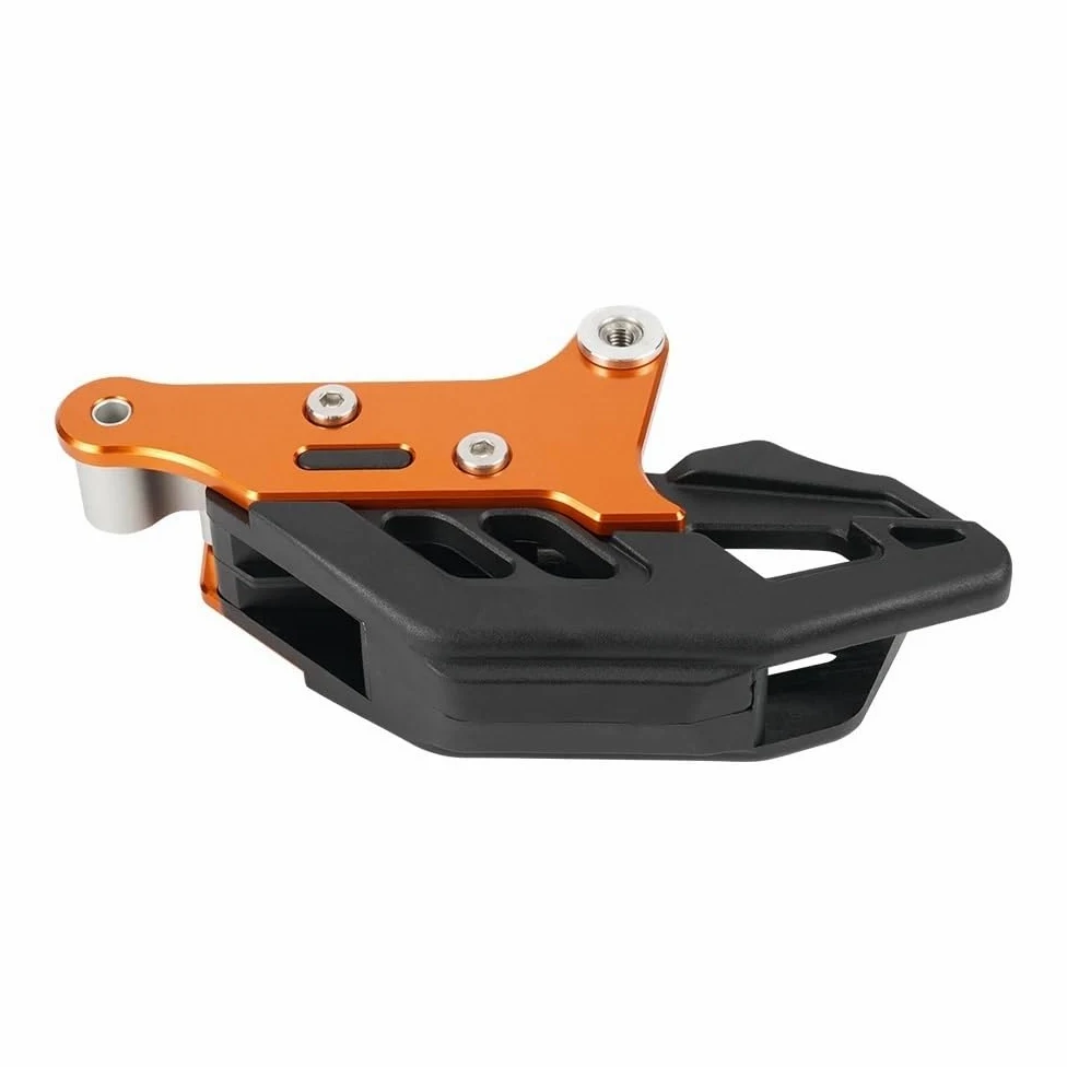 Protector cadena Moto Cadena Protector Guía de cadena de motocicleta compatible con EXC 300 XCF-W 500 EXC-F 450 SX-F 350 XC-F 250 XC-W XC 150 SX 125 | Black A