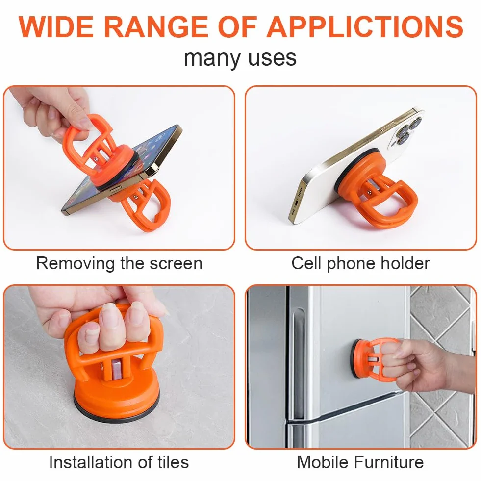 flintronic Ventosa para Reparador Arañazos Abolladuras Coche, 2 Piezas Ventosa para Coche Abolladuras, para ReparacióN de Abolladuras de Coche, Vidrio, Teléfonos Móviles, Azulejos