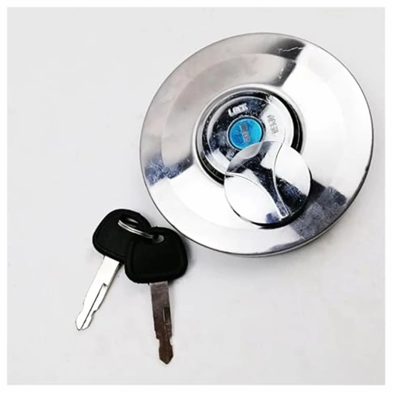 Compatible con excavadoras SANY SY SY55 65 75 135 215 235-8-9, tapa del tanque de combustible y aceite, tapa de llave, piezas de excavadora (amarillas) Tapa del tanque de combustible de la exc