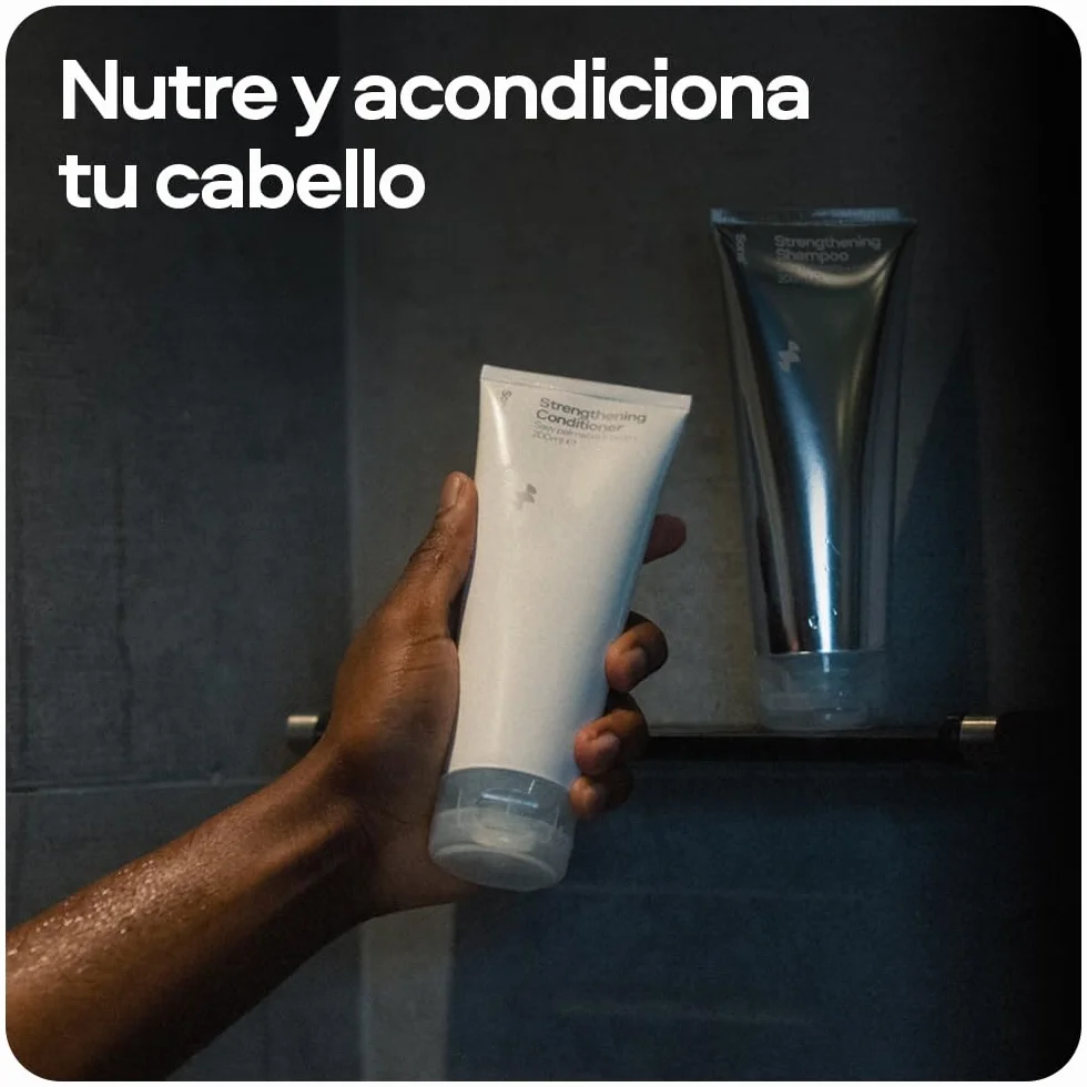 Sons Champú y Acondicionador para Hombres 2x200 ml Bloqueador de DHT con Cafeína