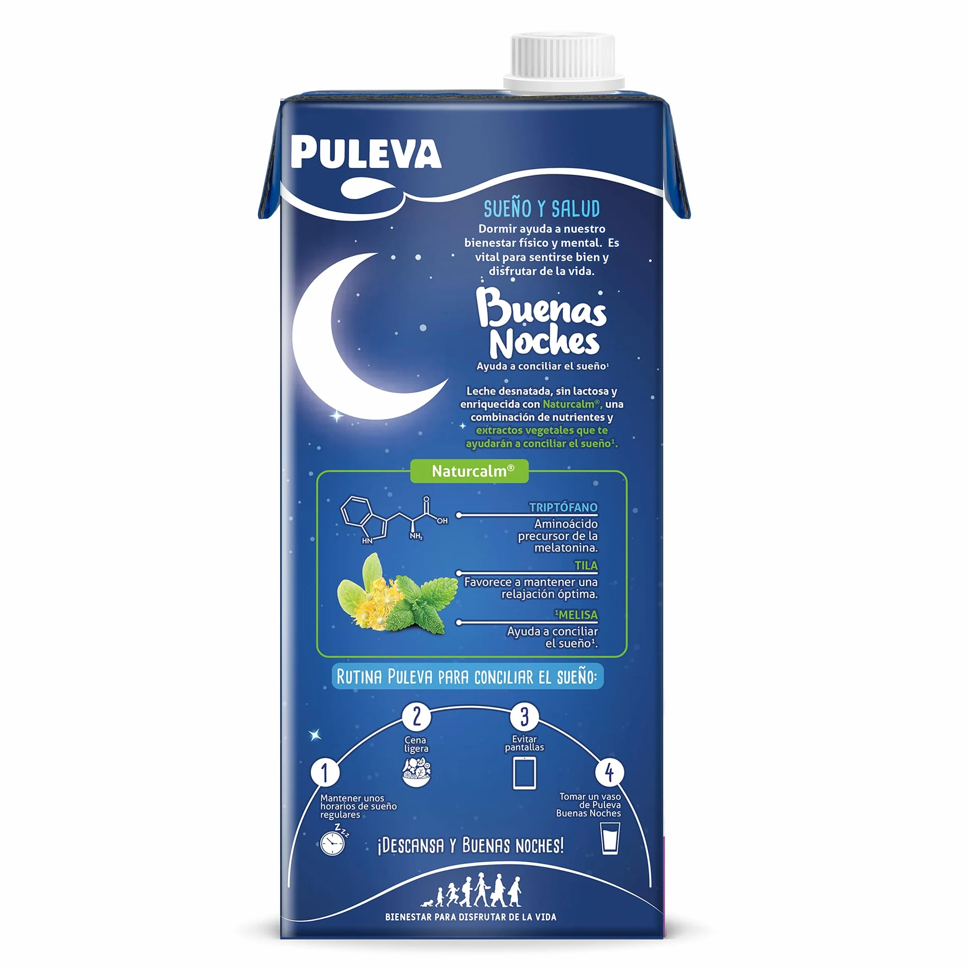 Puleva Leche Buenas Noches Pack 6 x 1L