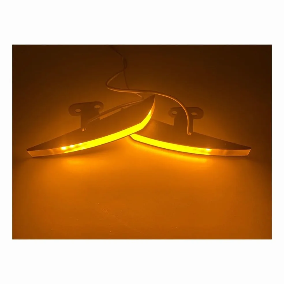 Luces Señal Giro Moto Intermitentes Delanteros LED S1000RR 2010-2019 para S 1000 RR Accesorios, Luces De Intermitentes para Motocicleta S1000 RR, Piezas S 1000RR