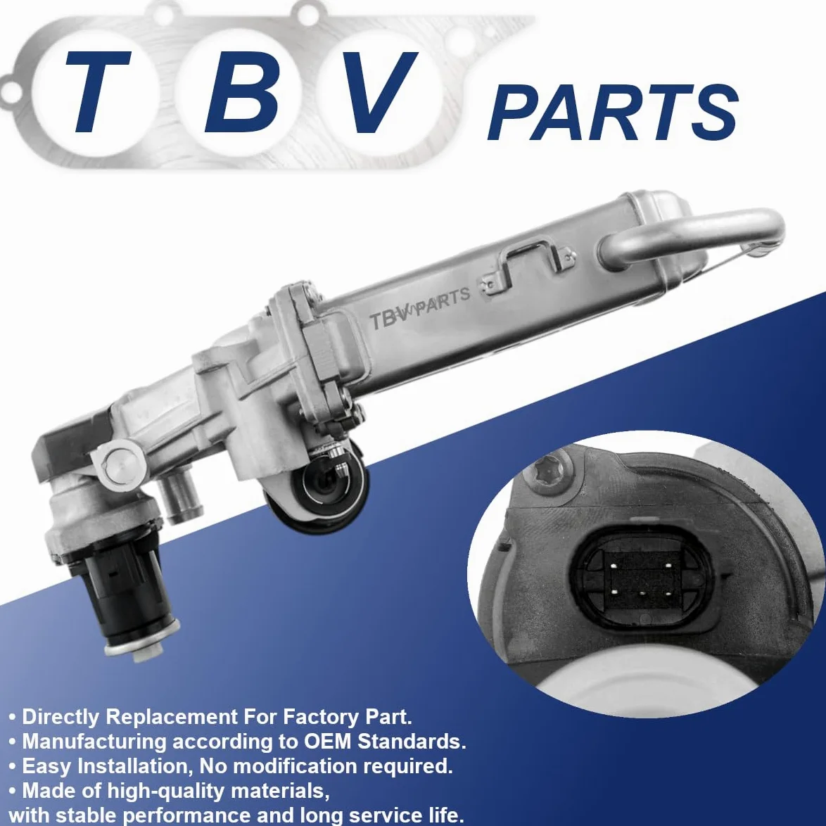 Válvula EGR de Recirculación de Gases – Compatible con motores 1.6/2.0 TDI – Referencias OEM 03L131512CF 03L131512CH 03L131512DQ 03L131512N 03L131512AP