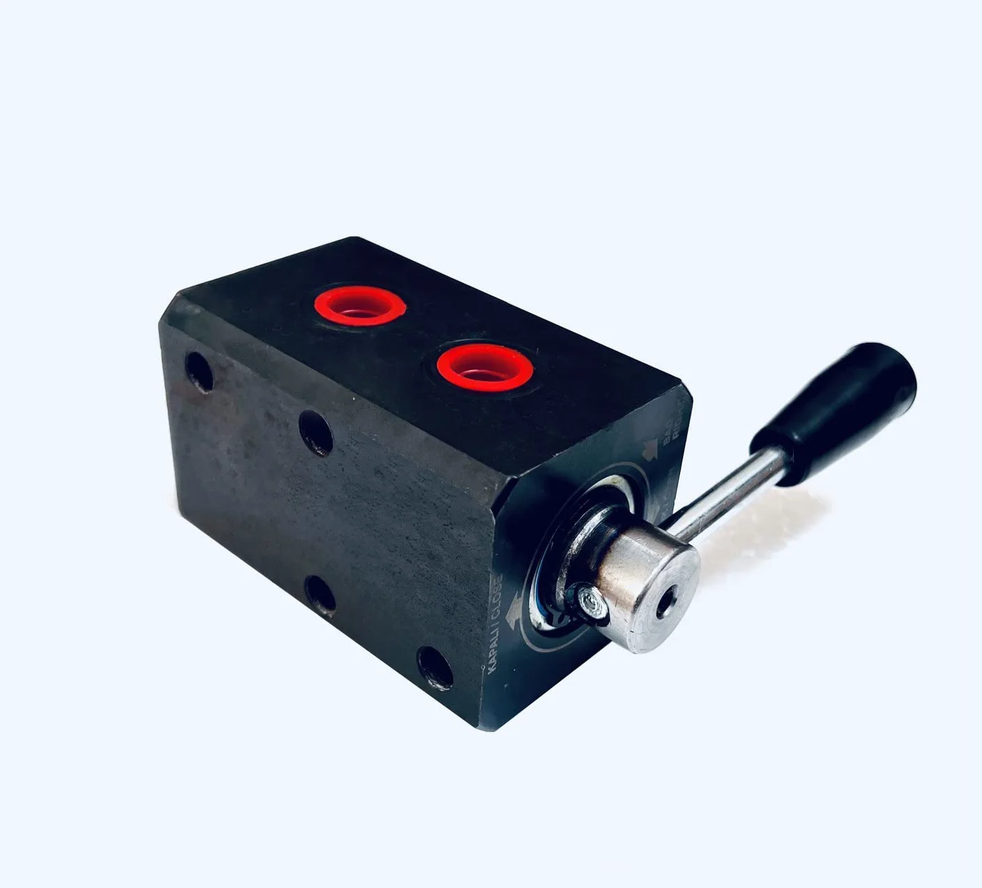 Hidráulico de la Válvula del Desviador de 6 Vías - Cuerpo de Acero - 3/8" BSP