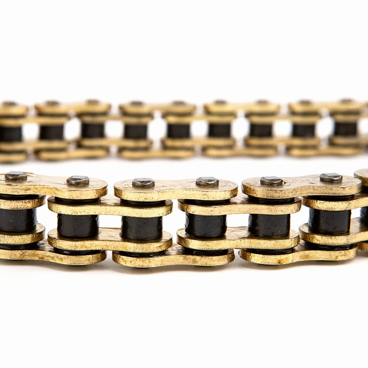 Cadena de motocicleta cadena de sello de aceite DID O Ring 520 525 530 cadenas 120 enlaces para ATV Quad MX Enduro Motard, cadena de conducción de carreras (525HV-120L)