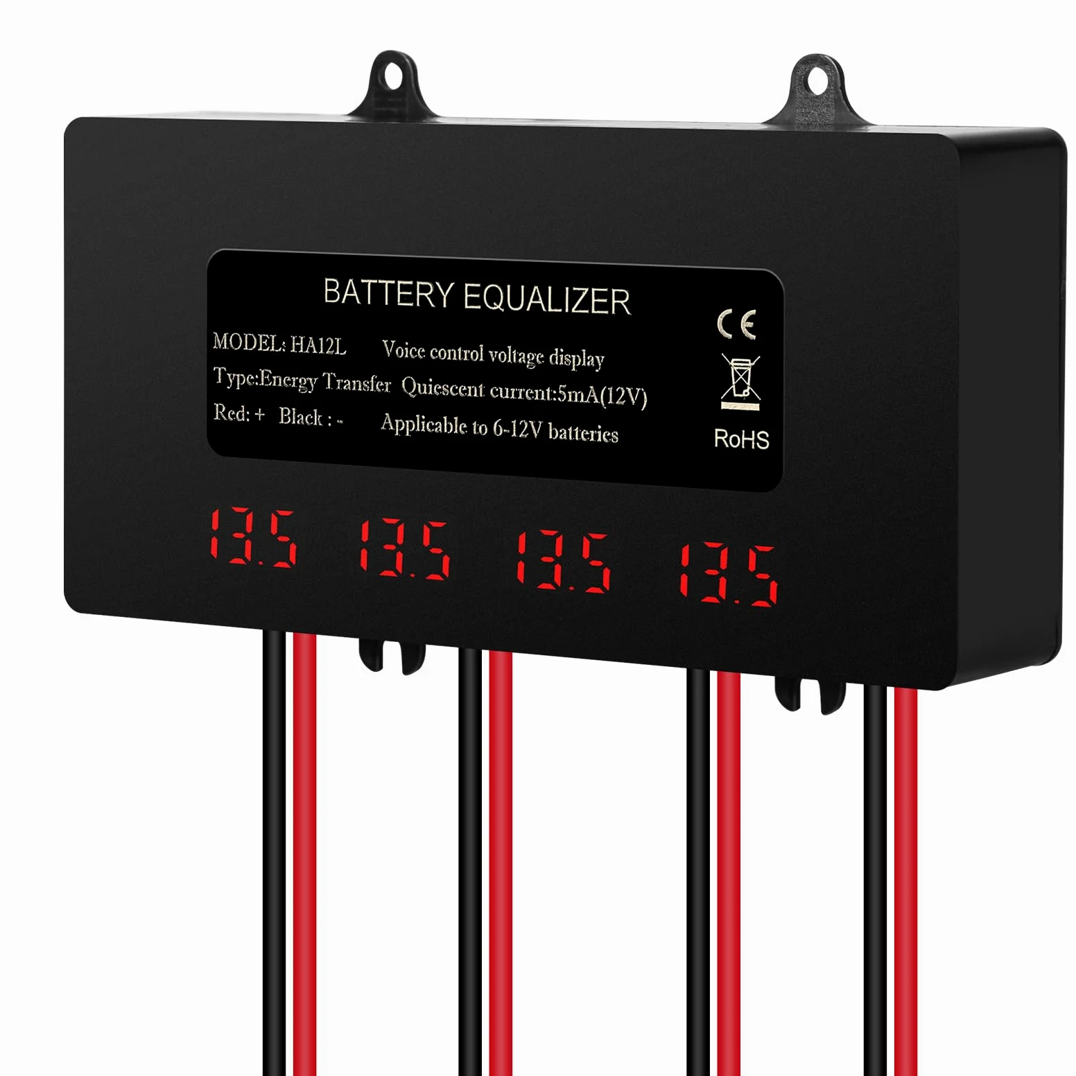 Equilibriador de batería 48V ecualizador plomo ácido litio hierro fosfato LCD
