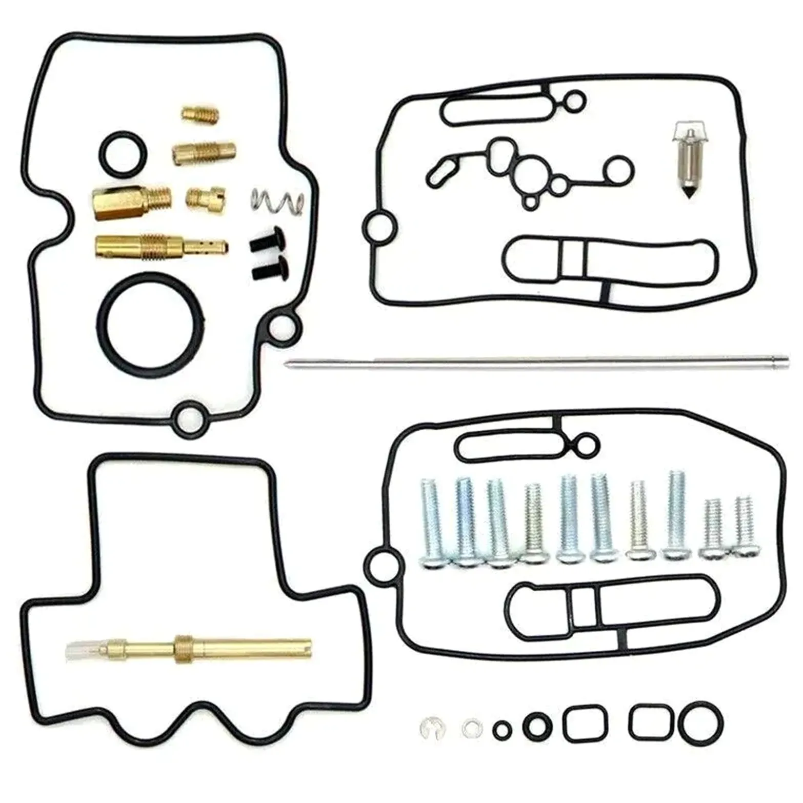 4 Juegos Juntas para Carburador para YZ250F para YZ450F 2003-2009 | Kit de reparación y reconstrucción
