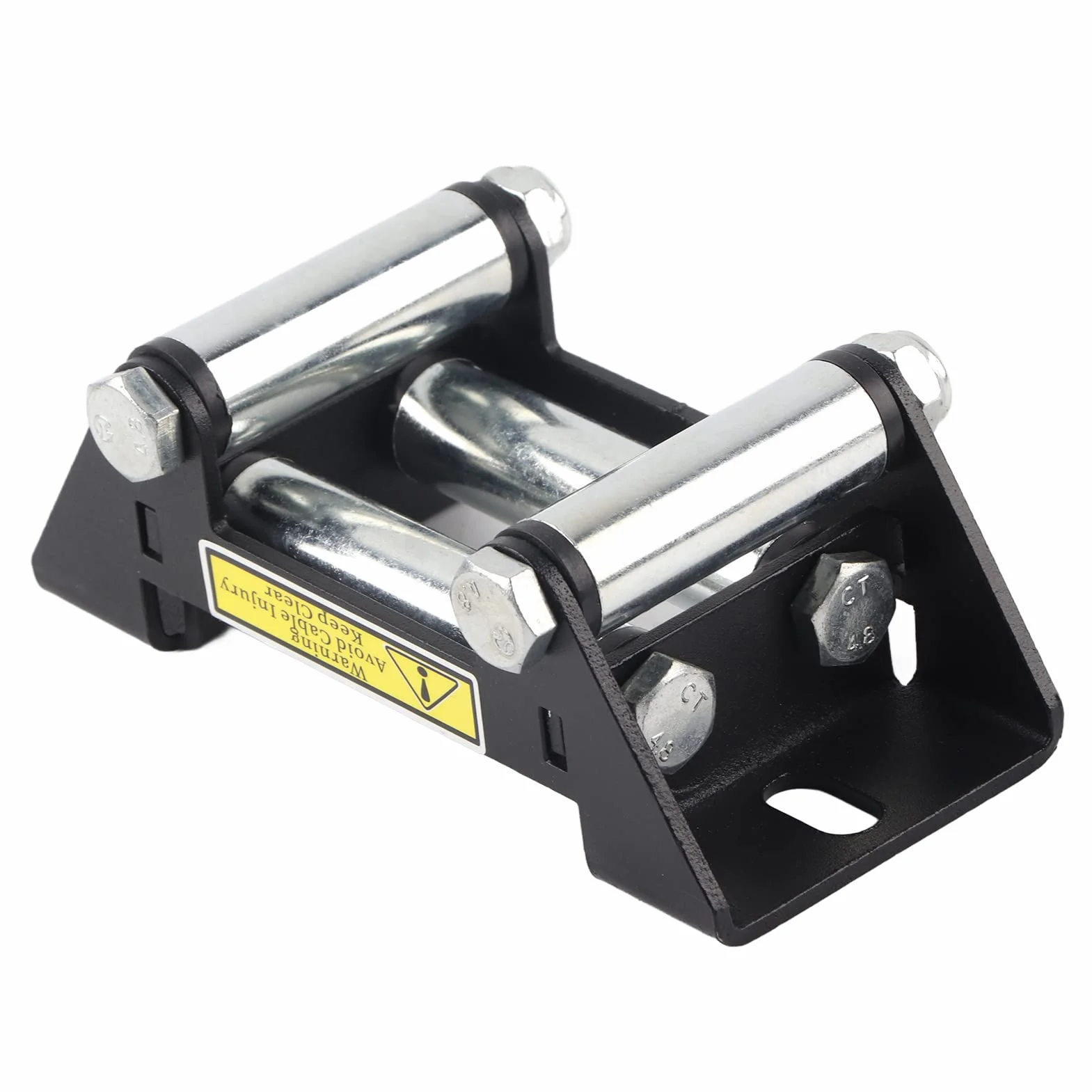 Lado a Lado Winch Cable Roller Fairlead Heavy Duty 125 Mm/5 Pulgadas Diatance Universal