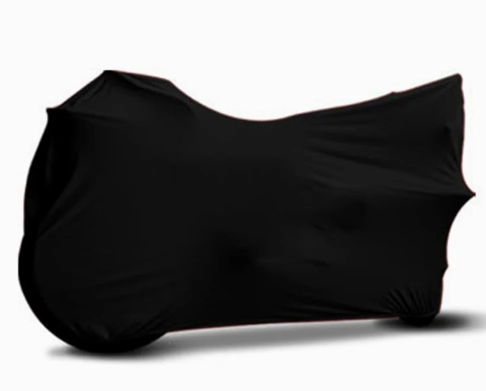 Funda Moto Interior para BMW Rnine T per R Nine T, Cubiertas de Tela elástica for Motocicleta de Interior Protector UV Cubierta a Prueba de Polvo,A Black-No Velvet