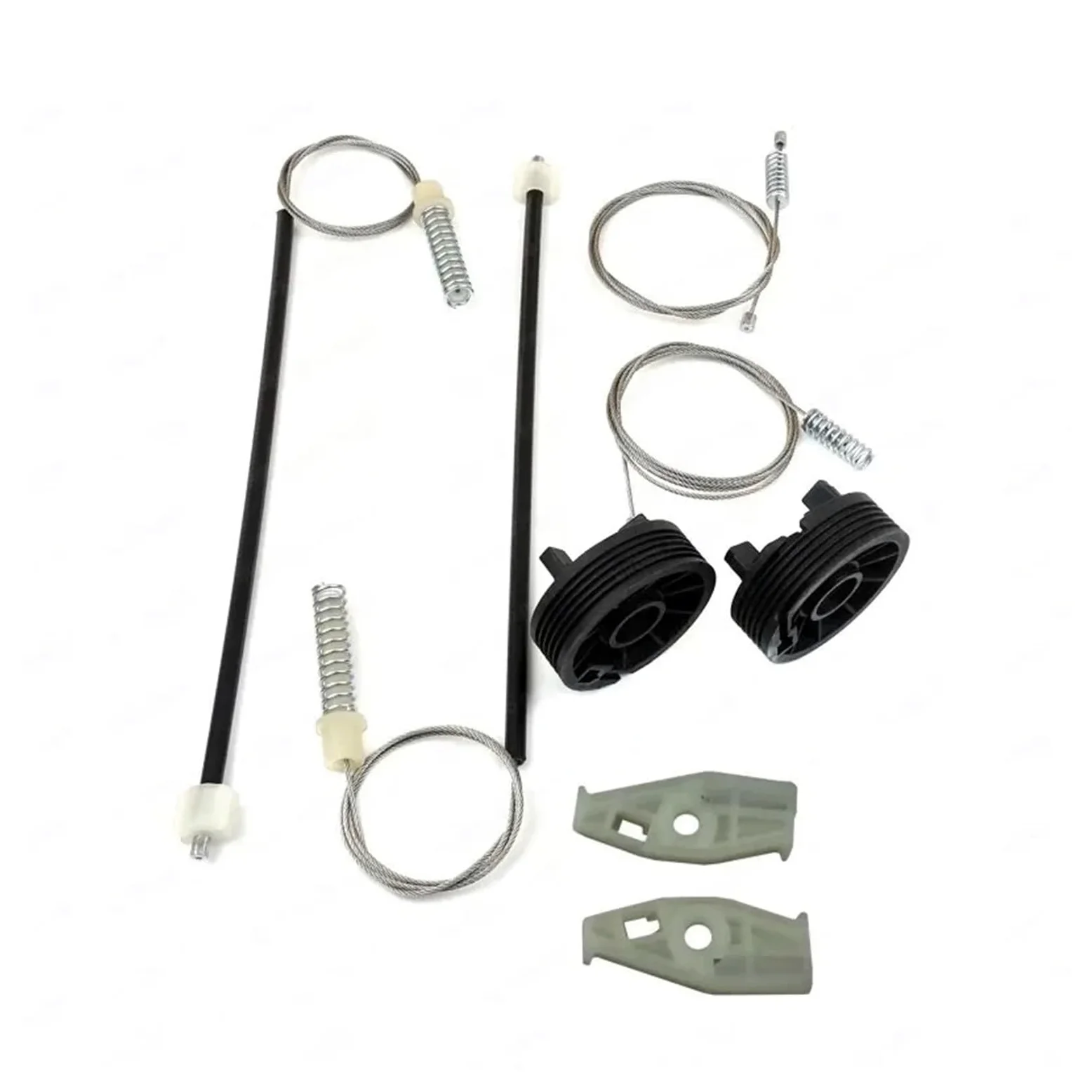 Regulador Ventana Lateral Peugeot 206 CC 2000-2008 Kit Reparación Elevalunas Trasero Izquierdo Derecho Cabrio