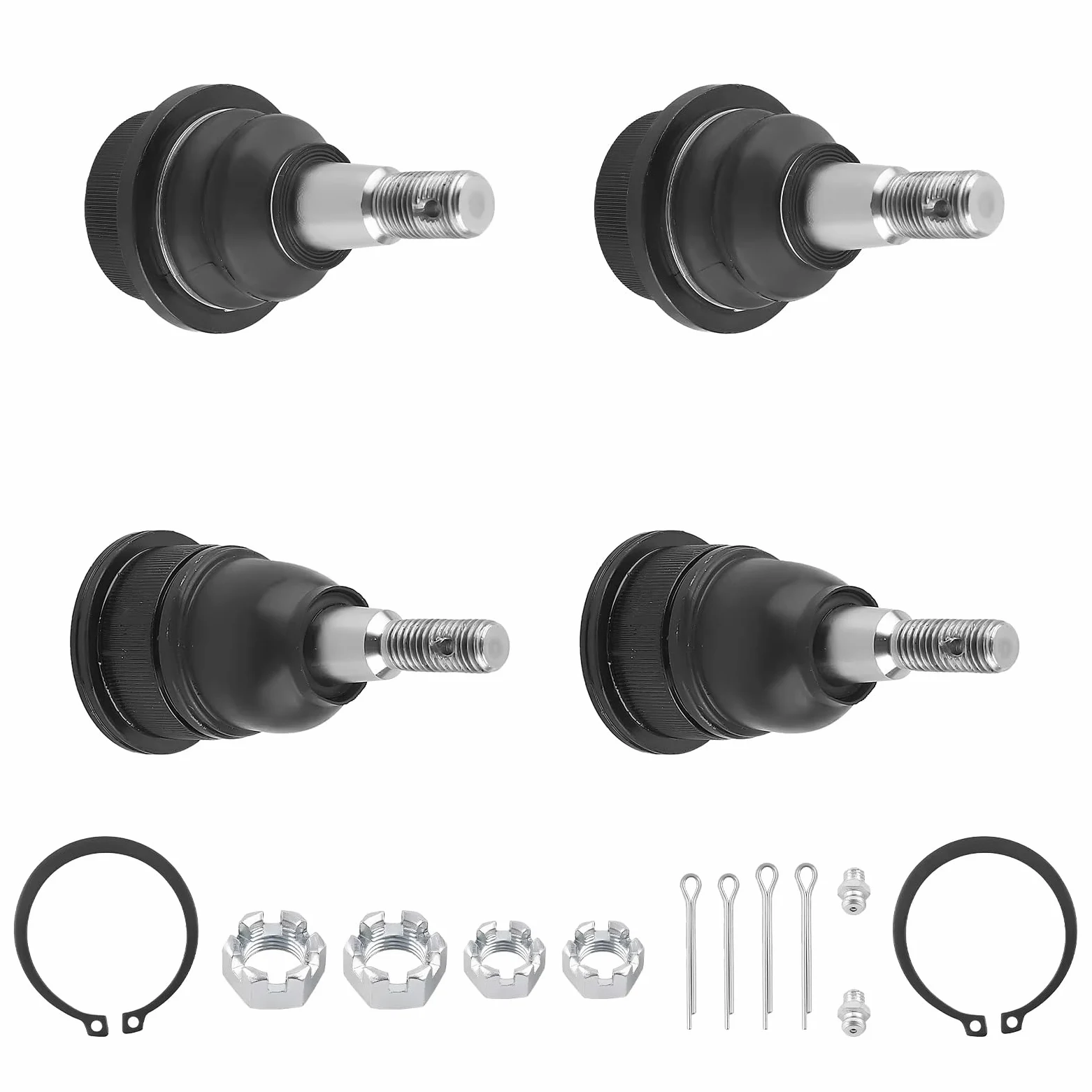 Kit Rótula Suspensión Juntas Rótula Dirección Compatible Con GMC Para Yukon XL 2500 2000-2010 Kit Brazo Control Delantero Superior Inferior K6693 K6696