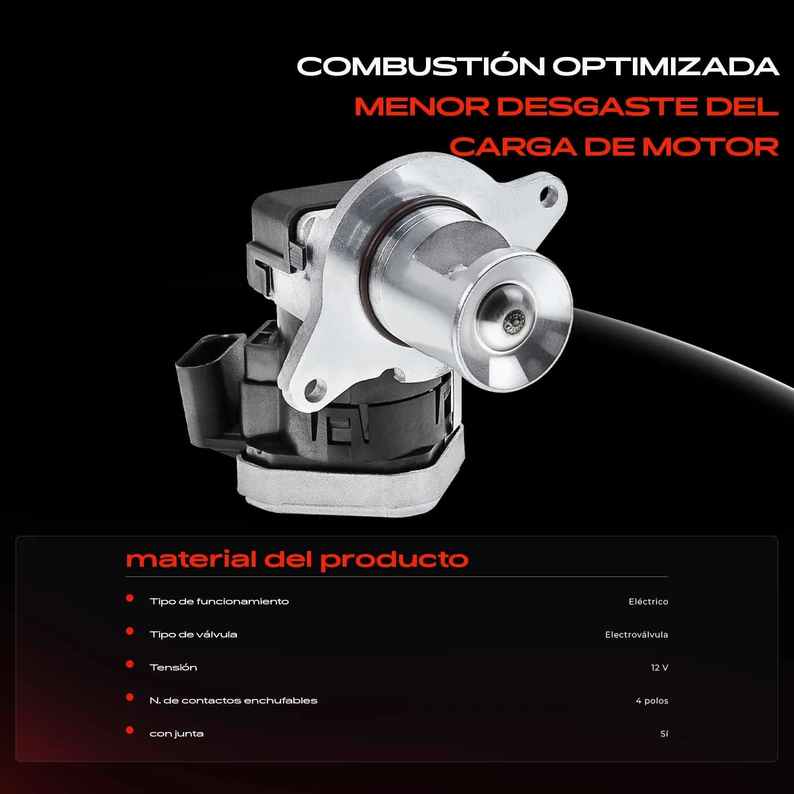 Frankberg Válvula EGR Compatible con CLClase C CL203 CLC 220 CDi CLClase C CL203 CLC 200 CDi Clase E W211 E 200 CDi Clase C Coupé CL203 C 220 CDi Clase C W203 C 200 CDi Replace# 6461400760,555096