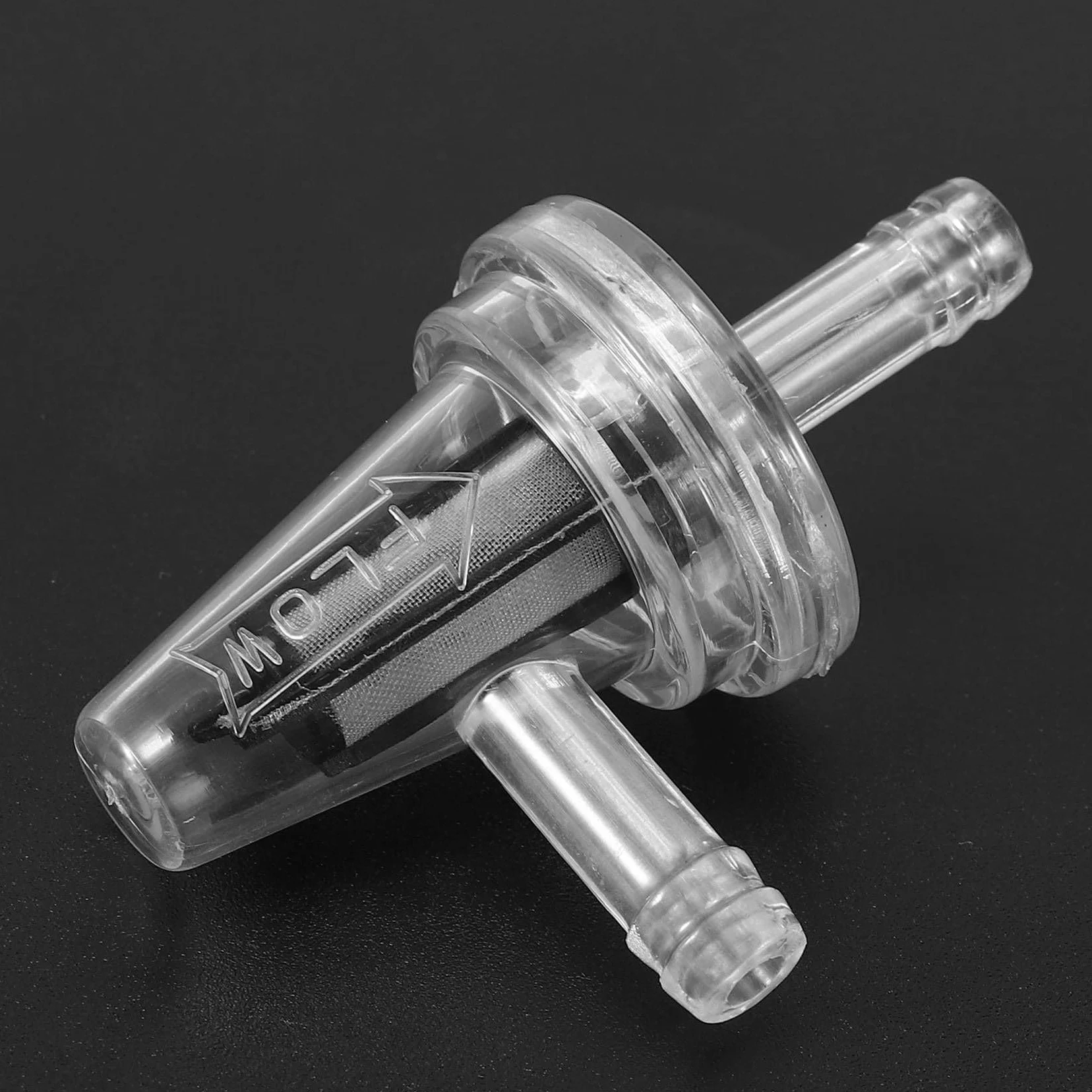 Filtro de Combustible en Línea de ÁNgulo Recto de Motocicleta Universal de 60 Uds, Líneas de Manguera de 1/4 Pulgadas Y 6mm para