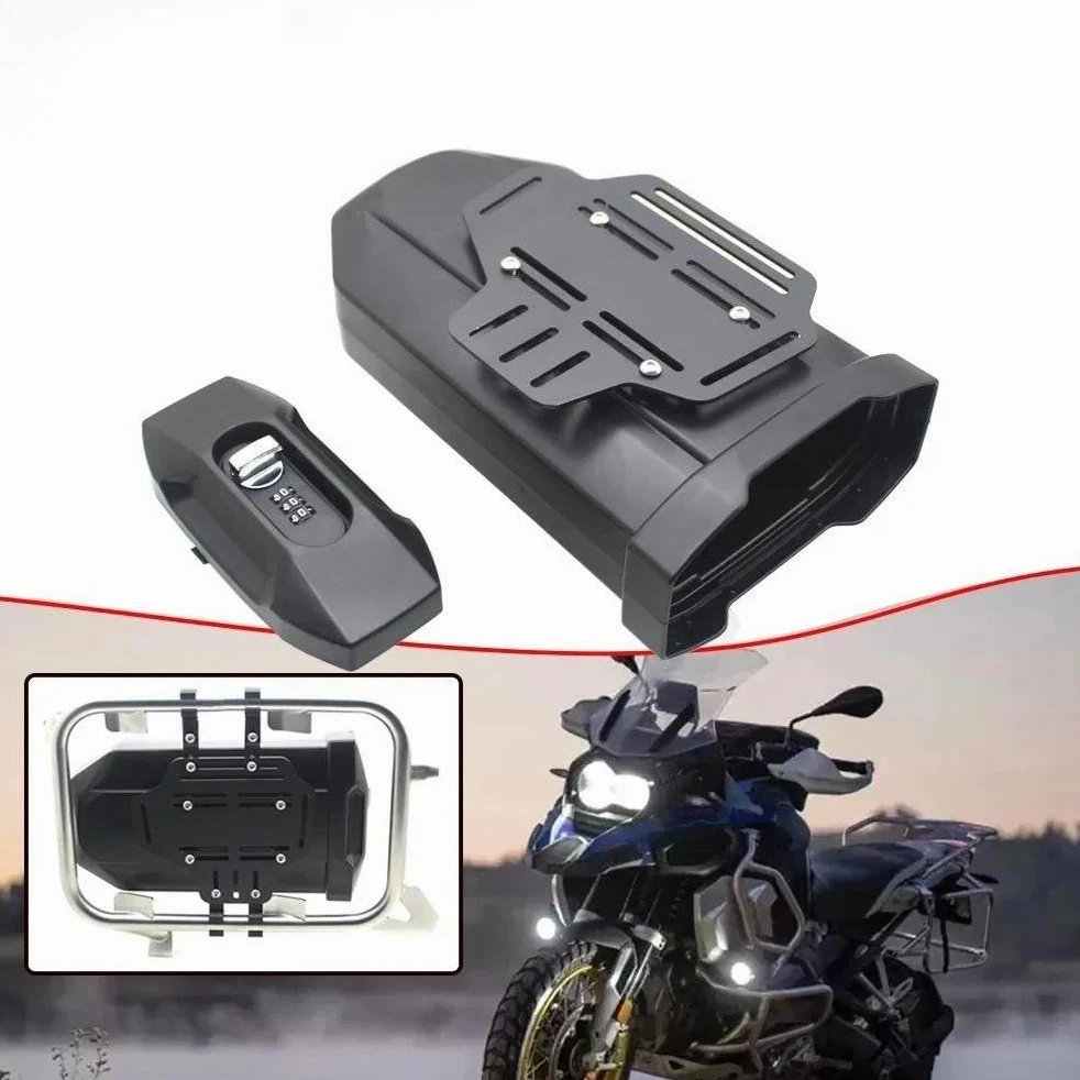 para BMW R1300GS ADV R1300GSA R1250GS R1200GS Adventure | Caja herramientas lateral motocicleta Caja almacenamiento oculta