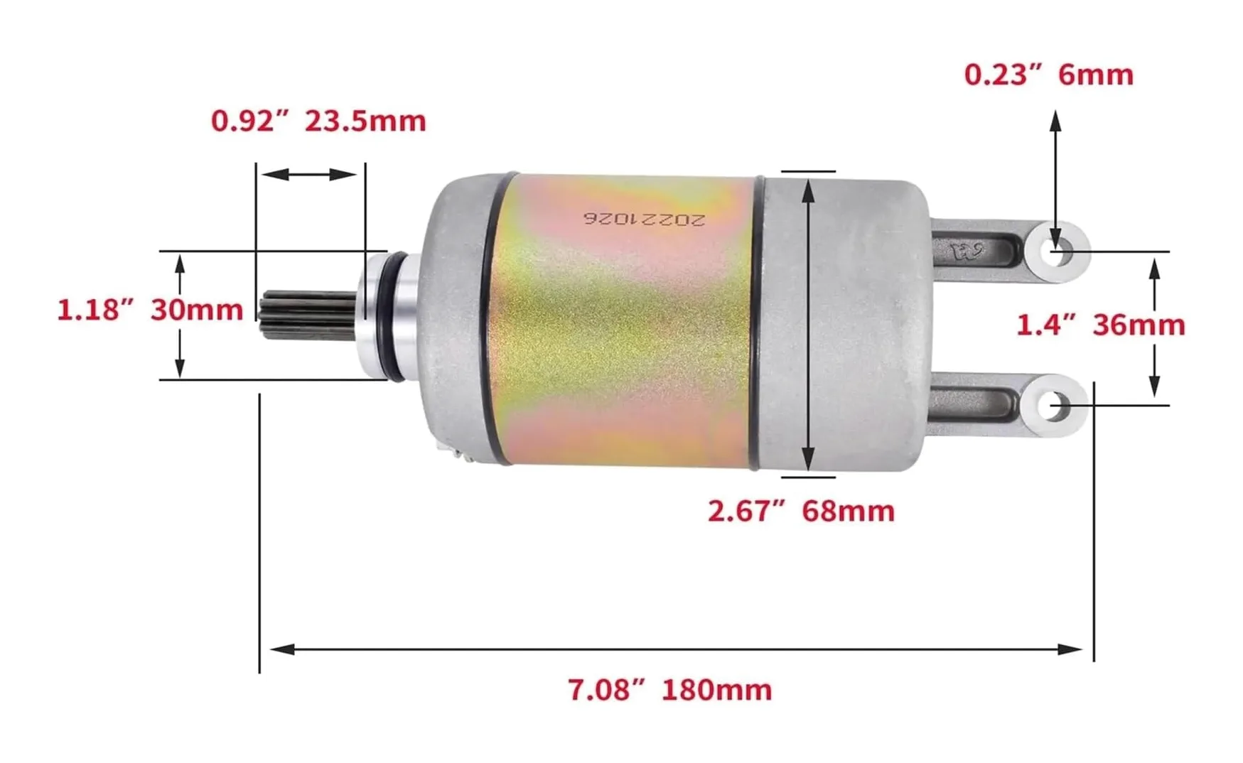 Motor Generador para Ruta 66 para V-Star para Virago 250 XV250 260cc 300cc 2x4 4x4 ATV UTV Motor De Arranque De Motocicleta