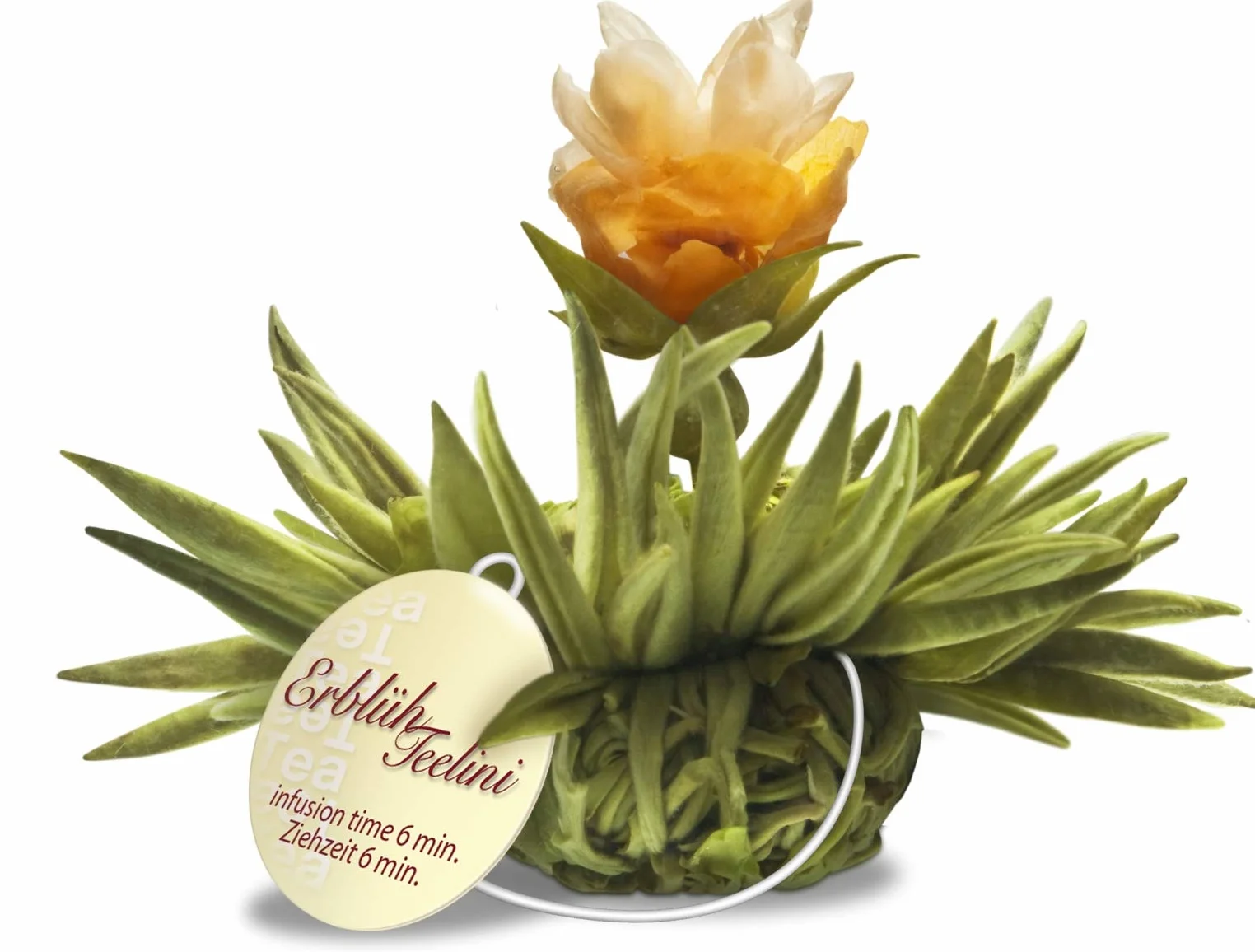 Creano Té Floreciente Teelini 8 flores 4 variaciones té blanco