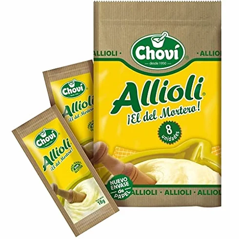 Allioli Chovi Monodosis 140 Sobres 18 Gramos