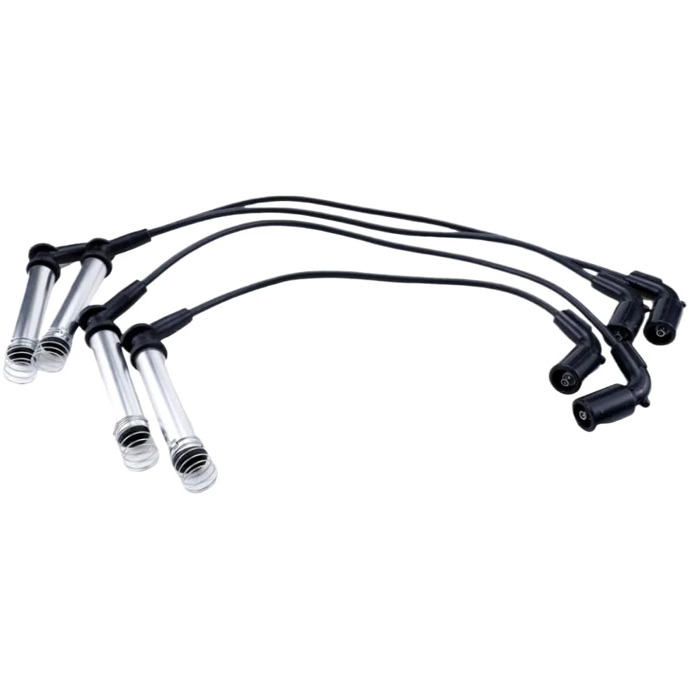 Juego de 4 cables de bujía de encendido compatibles con Sail Saloon 1.6L 2005-2014 y Sail SRV 1.6L 2004-2007