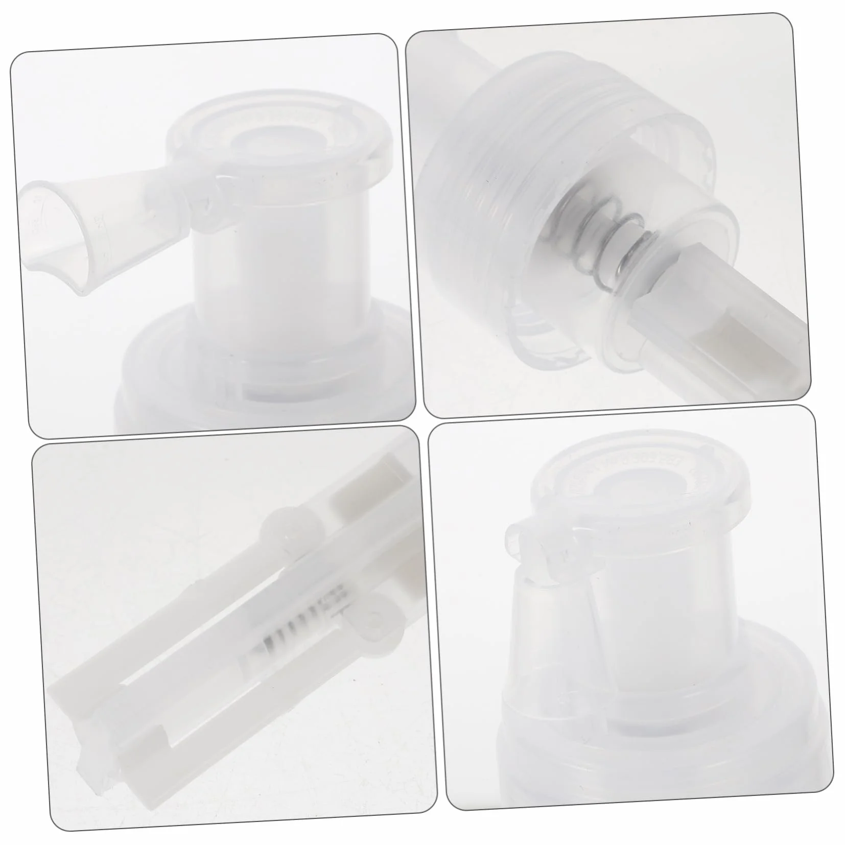 FOMIYES Botella Rociadora de Polvo Rellenable Dispensador de Polvo Seco