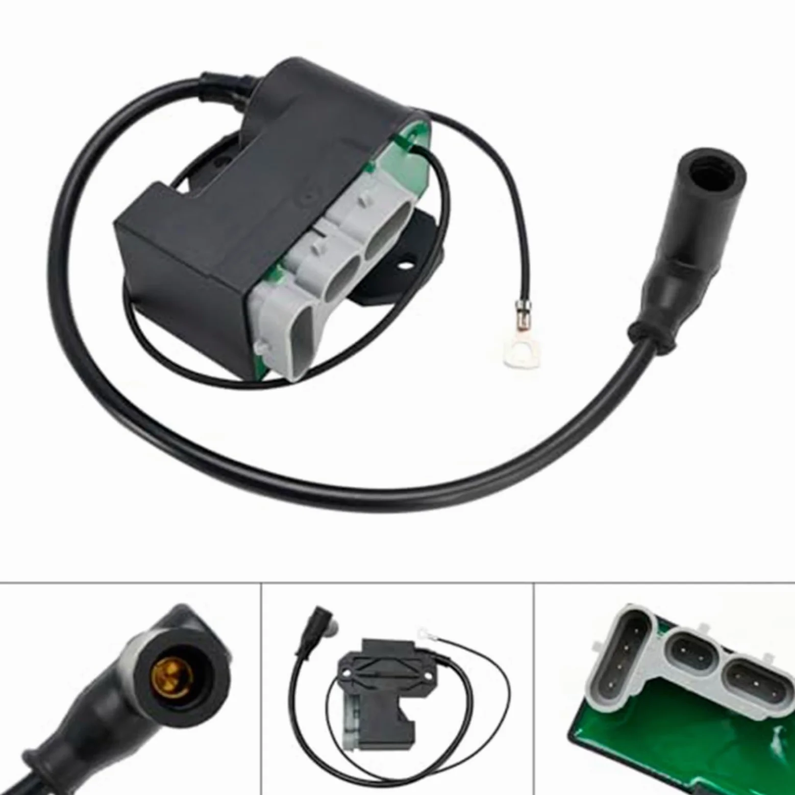 Bobina de encendido, módulo calibrado, accesorios para cortacésped, pruebas de alto rendimiento, construcción resistente al óxido, material de polipropileno, se adapta a SKI-DOO para TUNDRA