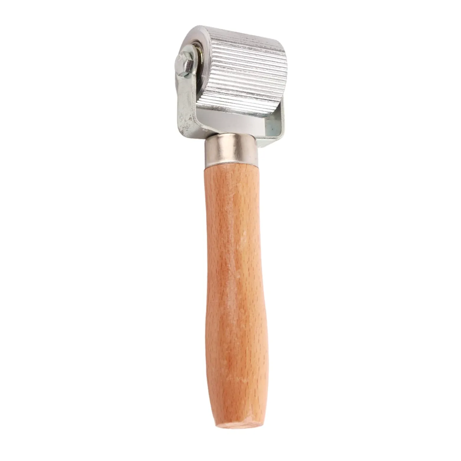 Yctze Herramienta de Reparación de Parches de Neumáticos, Rodillo de Costura con de Madera y Rodamiento de Bolas para Reparación de Tubos de Neumáticos, Kit de de Pinchazos (Grande)