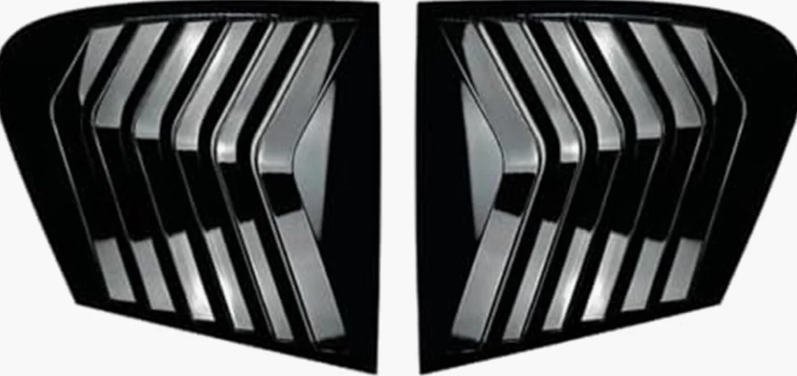 Protector de Cristal Trasero Cubierta de Sombra para Ventana Trasera, para F20 F21 118I 120I 125I M135i Hatchback 2011-2021(Black Glossy Black)