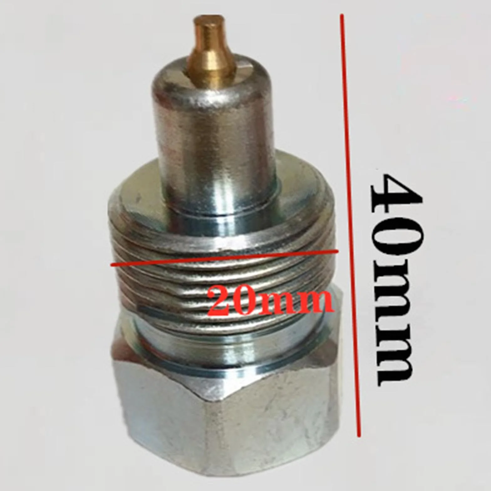 Conector de gato hidráulico, acoplador para sistemas de elevación, instalación sencilla, Masculino