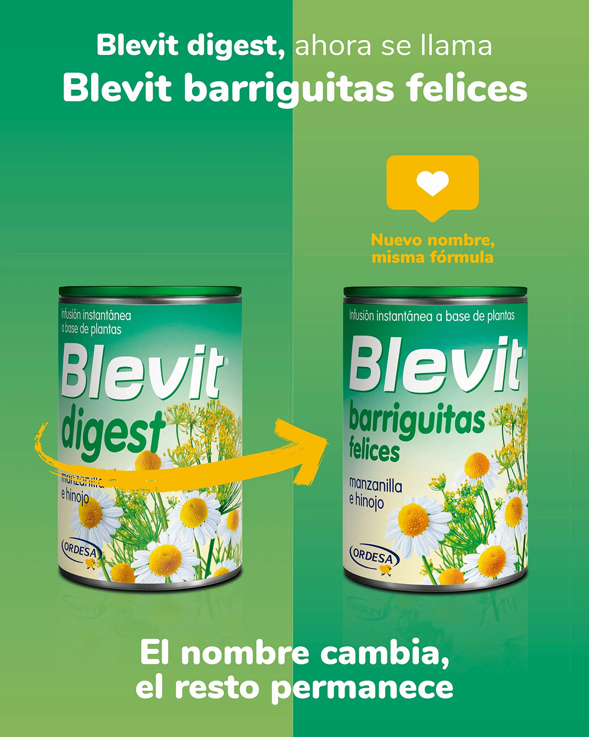 Blevit Barriguitas Felices Infusión digestiva en polvo con Manzanilla e Hinojo 150g