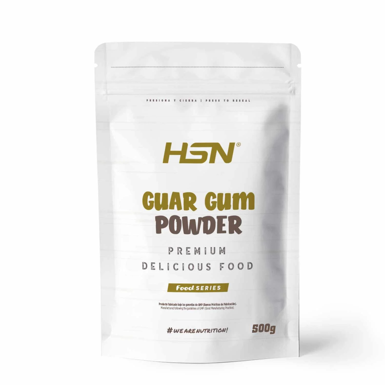 Goma Guar en Polvo 500g Sin Sabor Espesante Natural Vegano No-GMO Sin Gluten