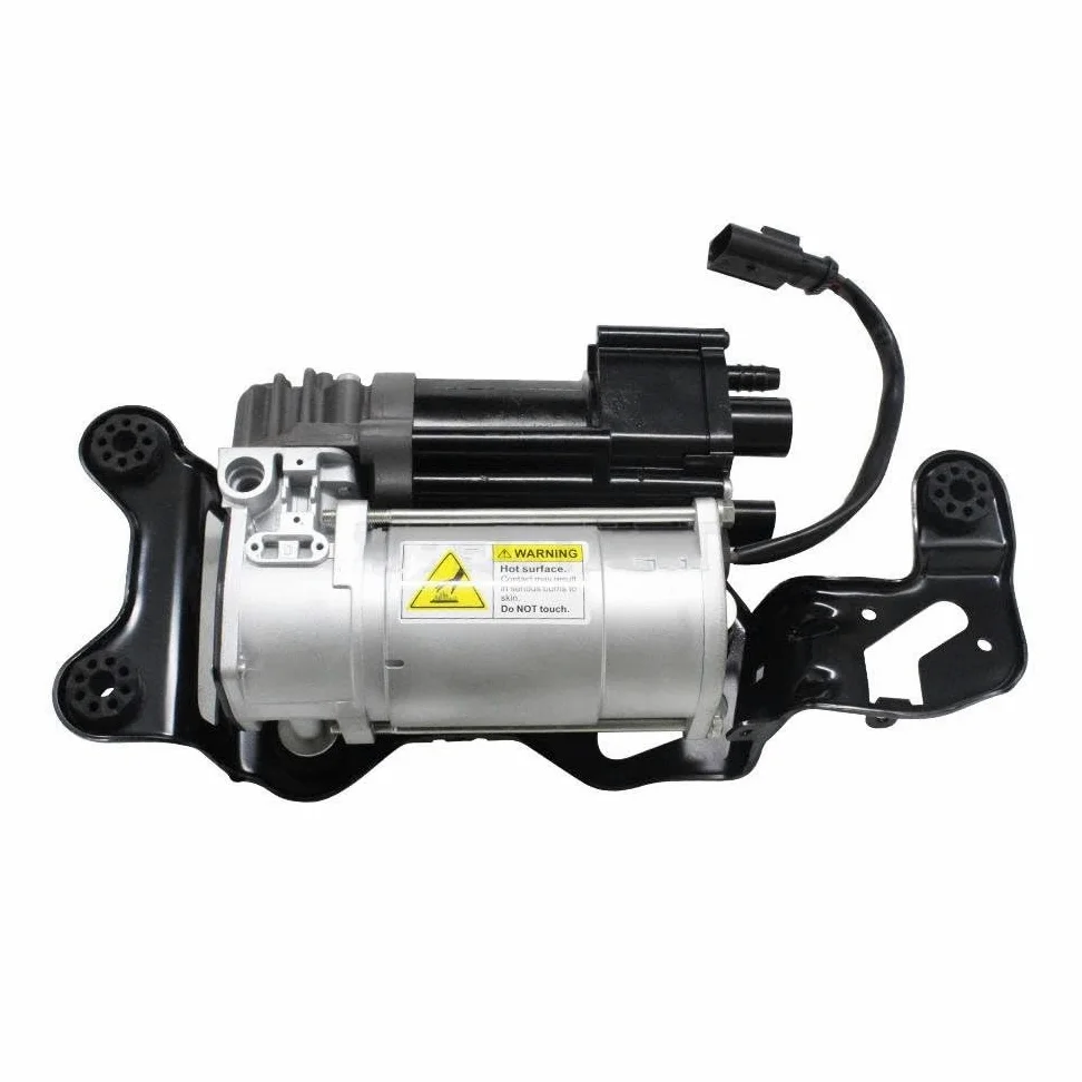 Suspensiones de aire 1 Bomba Compresora Suspensión Neumática Con Soporte Sin Bloque De Válvula Solenoide Para X5 F15 F16 F85 F86 2012-2019 OEM 37206875177 Amortiguadores