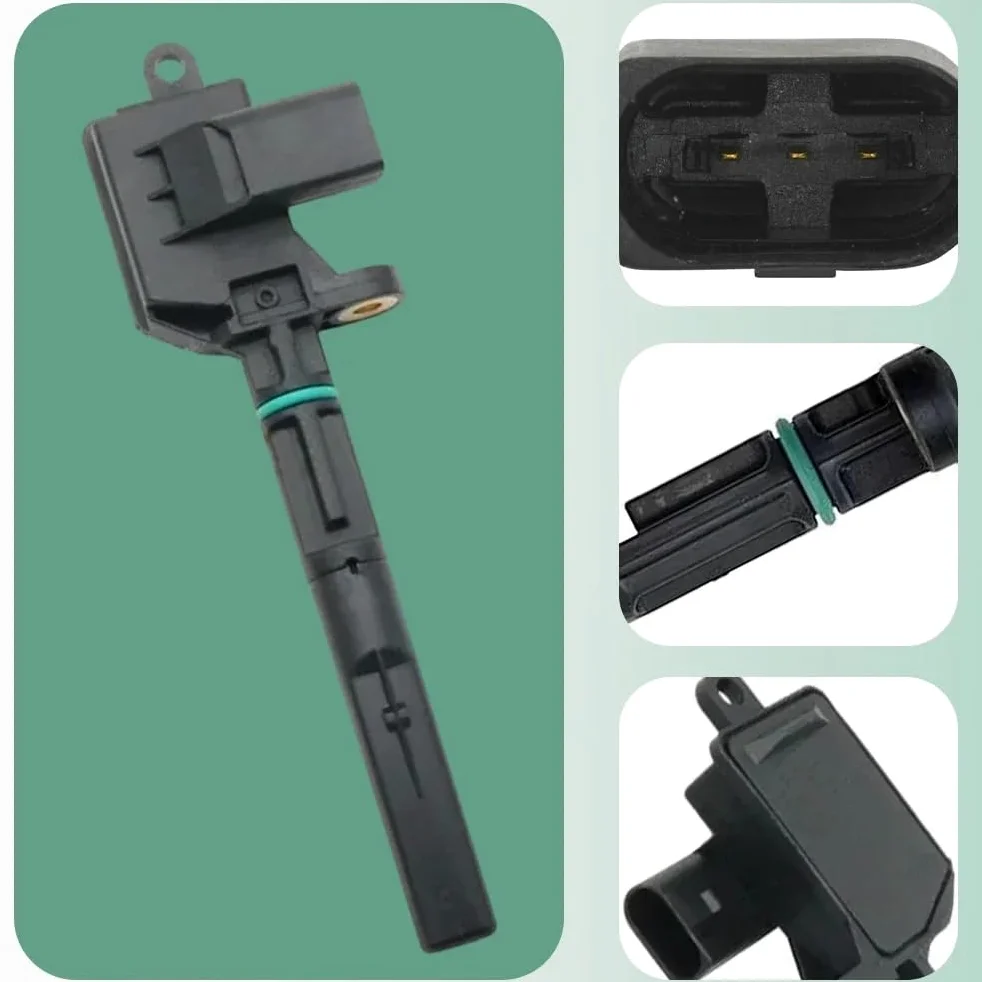Sensor nivel aceite motor Compatible con Fabia Hatchback (6Y2) 1999-2008 045907660C, 045907660 Sensor de nivel aceite motor 3 pines