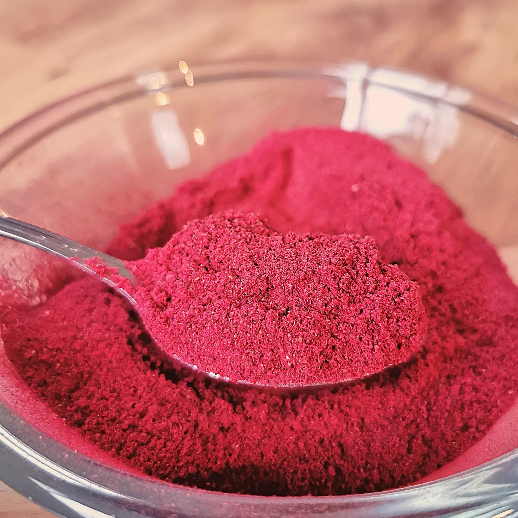 Frambuesas Liofilizadas en Polvo Fruta Deshidratada Pura Sin Azucar Raspberry Powder Raw (100g)