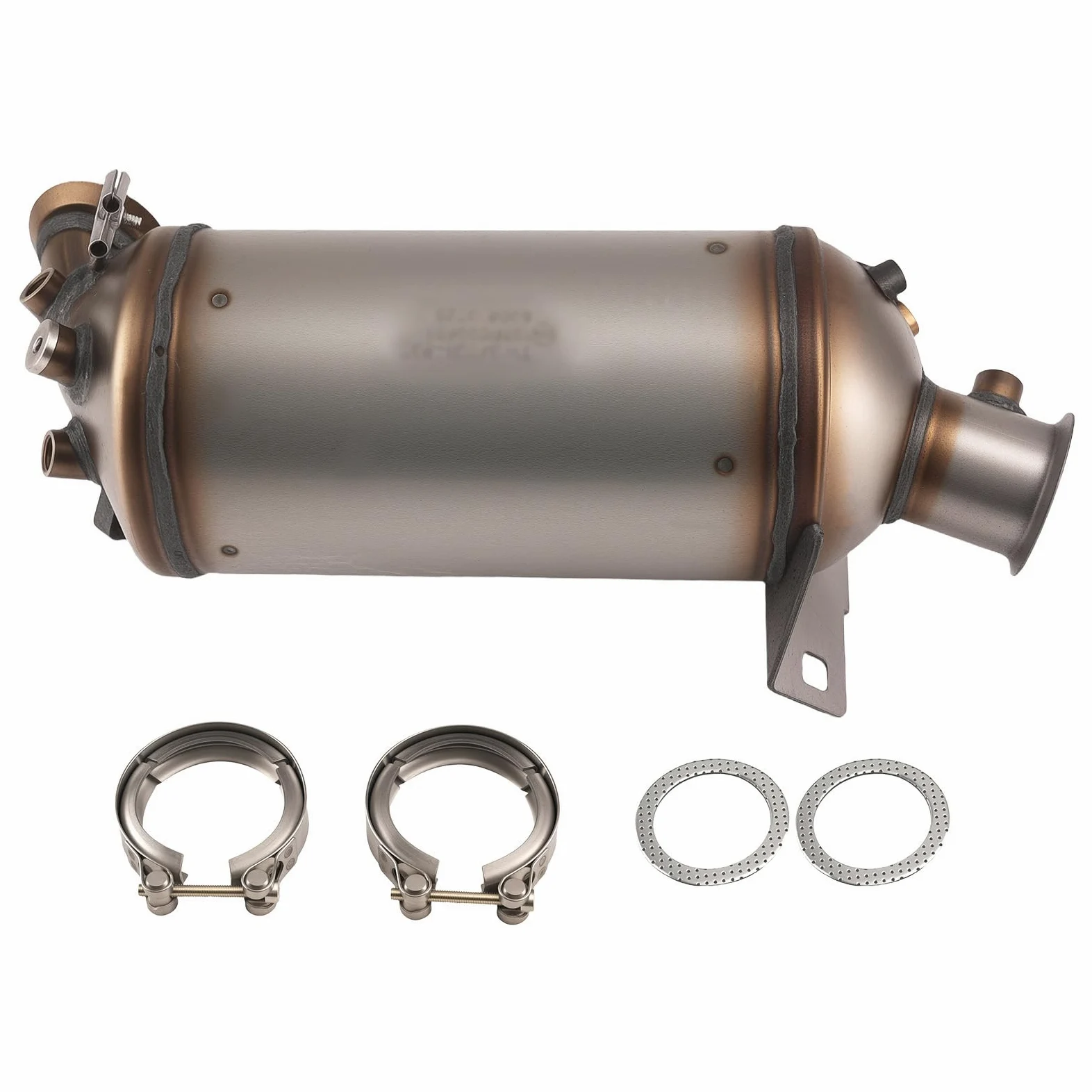 maXpeedingrods 7H0254700GX 7H0254700GV Filtro de partículas diésel DPF Euro 4 compatible con T5 Transporter BRS BRR / 84 CV 102 CV