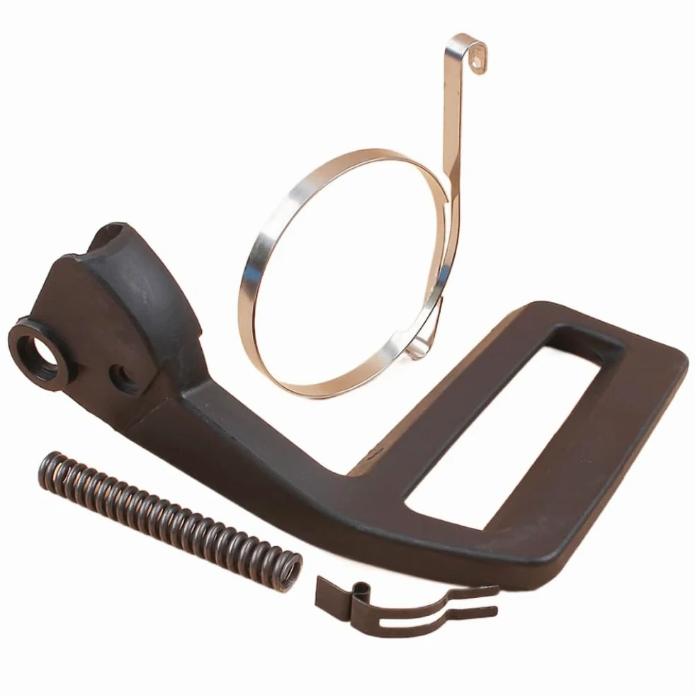 Kit de resorte de banda de nivel de protección de manija delantera de freno de cadena Compatible con motosierra 61 262 266 268 272