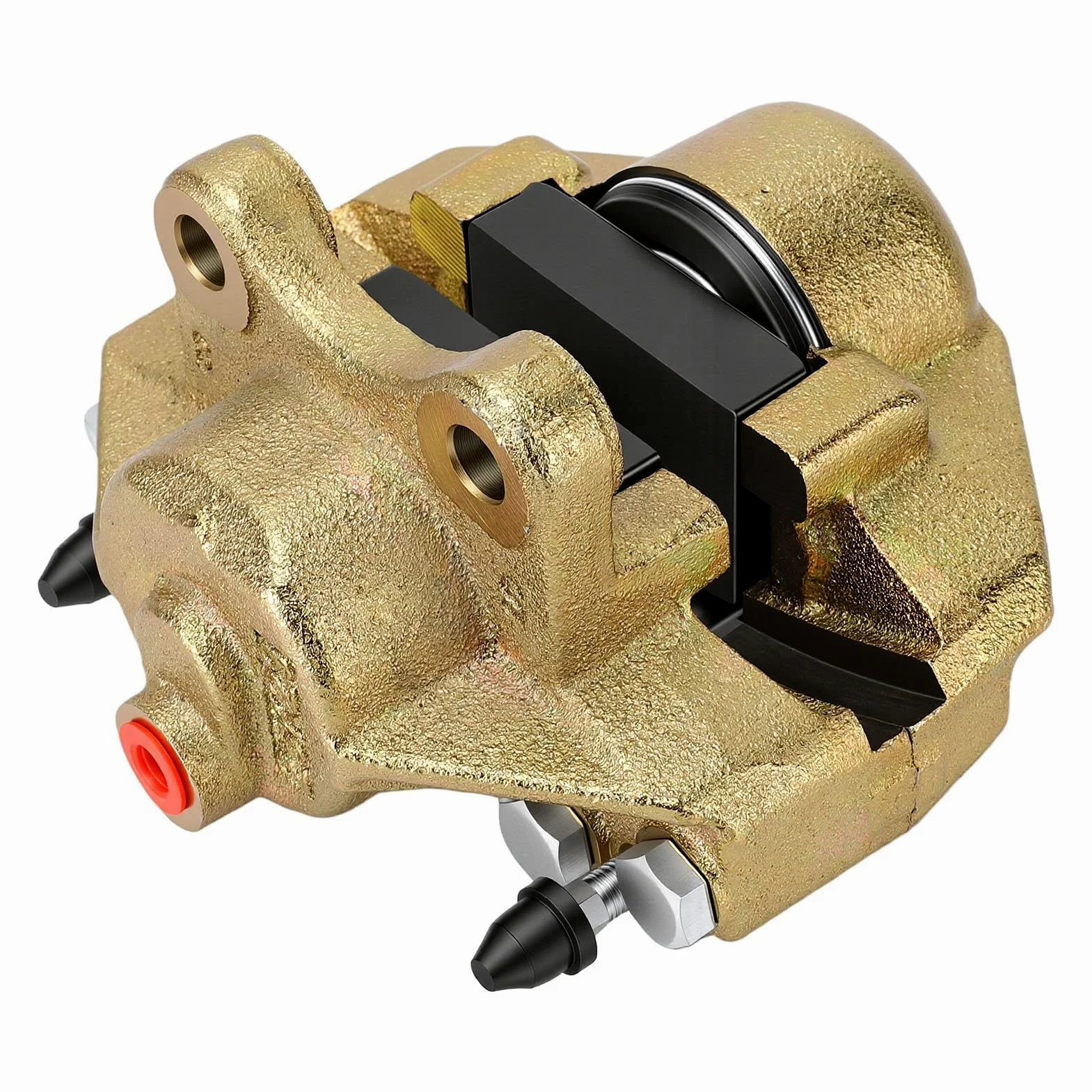 Yctze Pinza de Freno Delantero Izquierdo y Derecho OEM 311615107/311615108 Compatible con Modelos Refrigerados por Aire Ghia 1.5L 1.6L H4 Classic