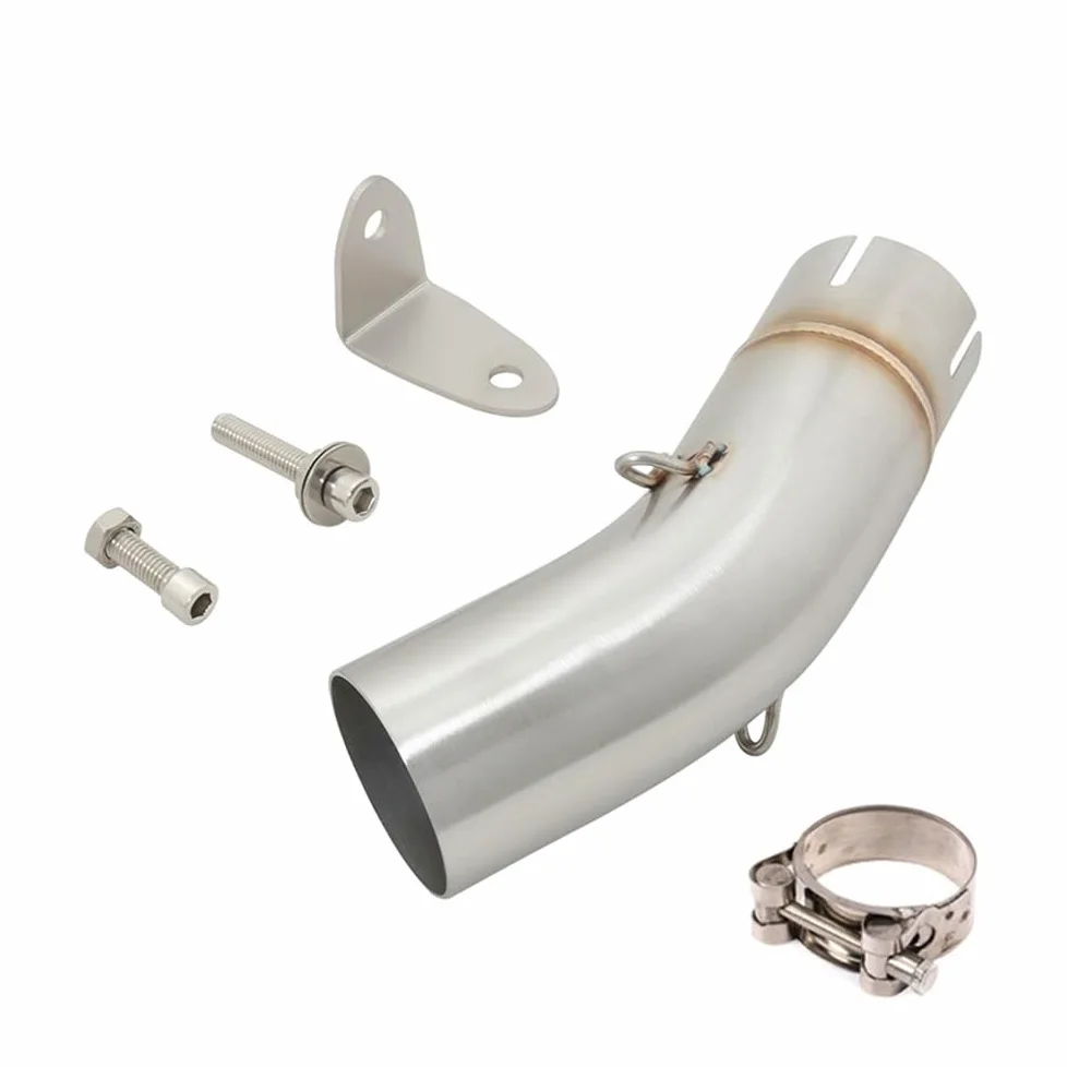 Deflectores Calor Escape para S&uzuki G&SXS1000 G&SXS1000F 2015-2021 Tubo De Conexión Modificado De Escape De Motocicleta Conectar Silenciador De 51mm