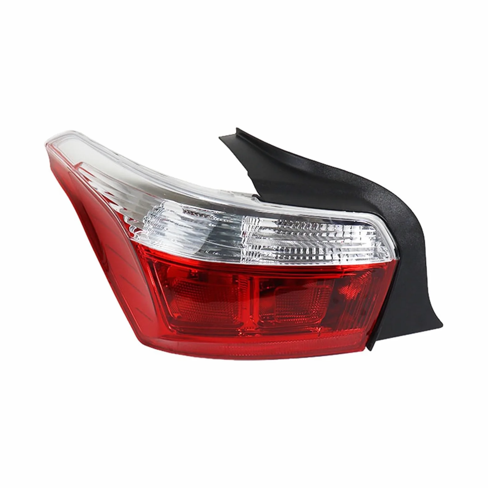 Pilotos Traseros Coche Para Citroen C-Elysee Sedán 2014-2016: Carcasa De Luz Freno E Intermitente Del Parachoques Trasero (sin Bombilla)(Izquierda,No bulb)