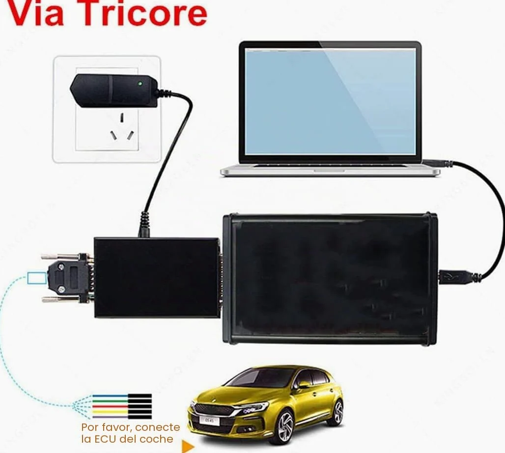 Herramienta de programación Kess V5.017 V2.8 ECU OBD2, Herramienta de diagnóstico de vehículo con Clave ilimitada.