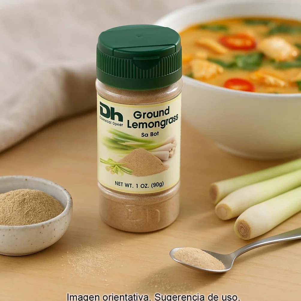 Lemongrass Powder 30g Citronela Vietnam Shaker Jar for Curries Soups Marinades Wok Infusions