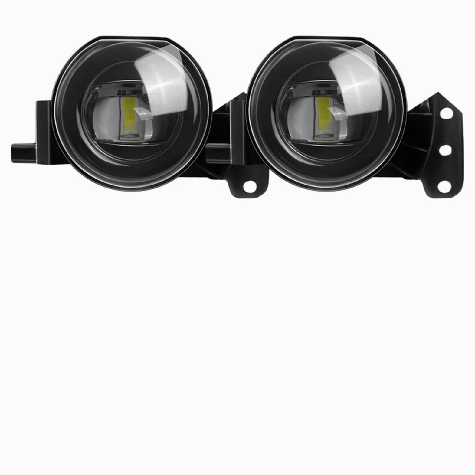 Conjunto Faros Antiniebla E46 E60 E63 E90 525i 530i 545i 550i 323i 325i Canbus LED Antiniebla Lámpara De Circulación Diurna 9006 2 X Luz Ojo Ángel DRL