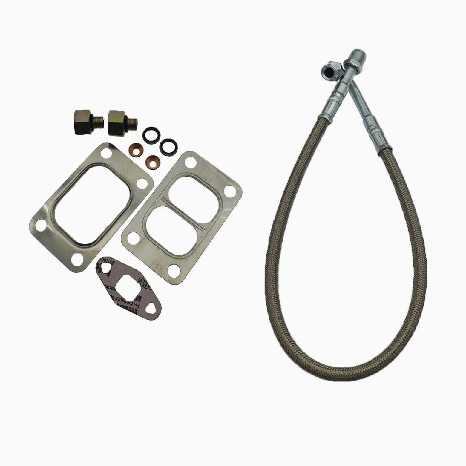 Kit de tubo y sello para línea de alimentación de aceite de turbo de coche para Dodge Sello de aceite del motor(Hose and Seal Kit)
