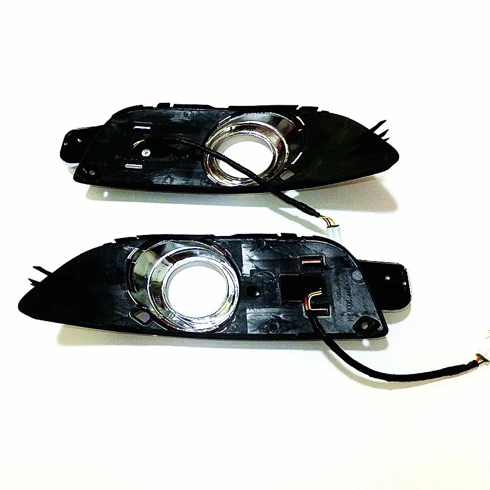 Luces diurnas LED DRL-M-Lancer-2008, 6000K Parachoques delantero LED DRL con guía de luz