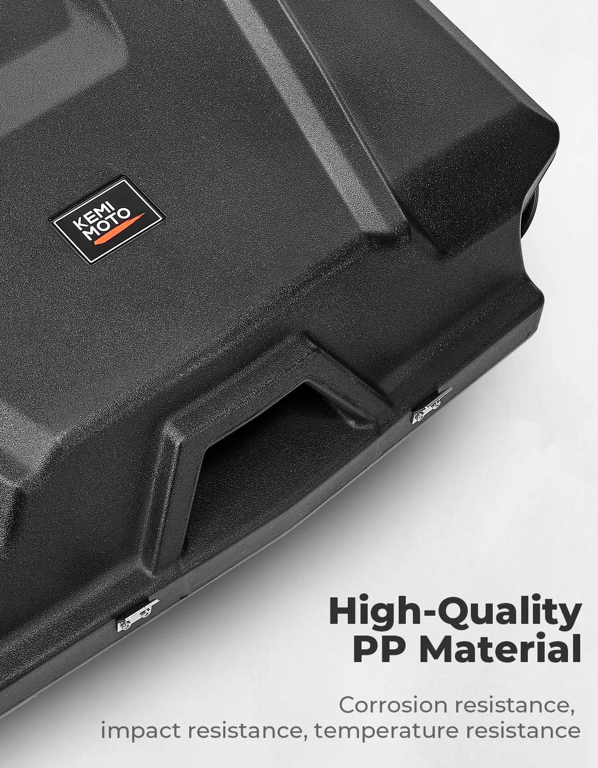 KEMIMOTO Caja de cajuela XP 1000 2024/2025+ compatible con Polaris RZR XP 1000/4 1000 2024/2025+ material de polipropileno