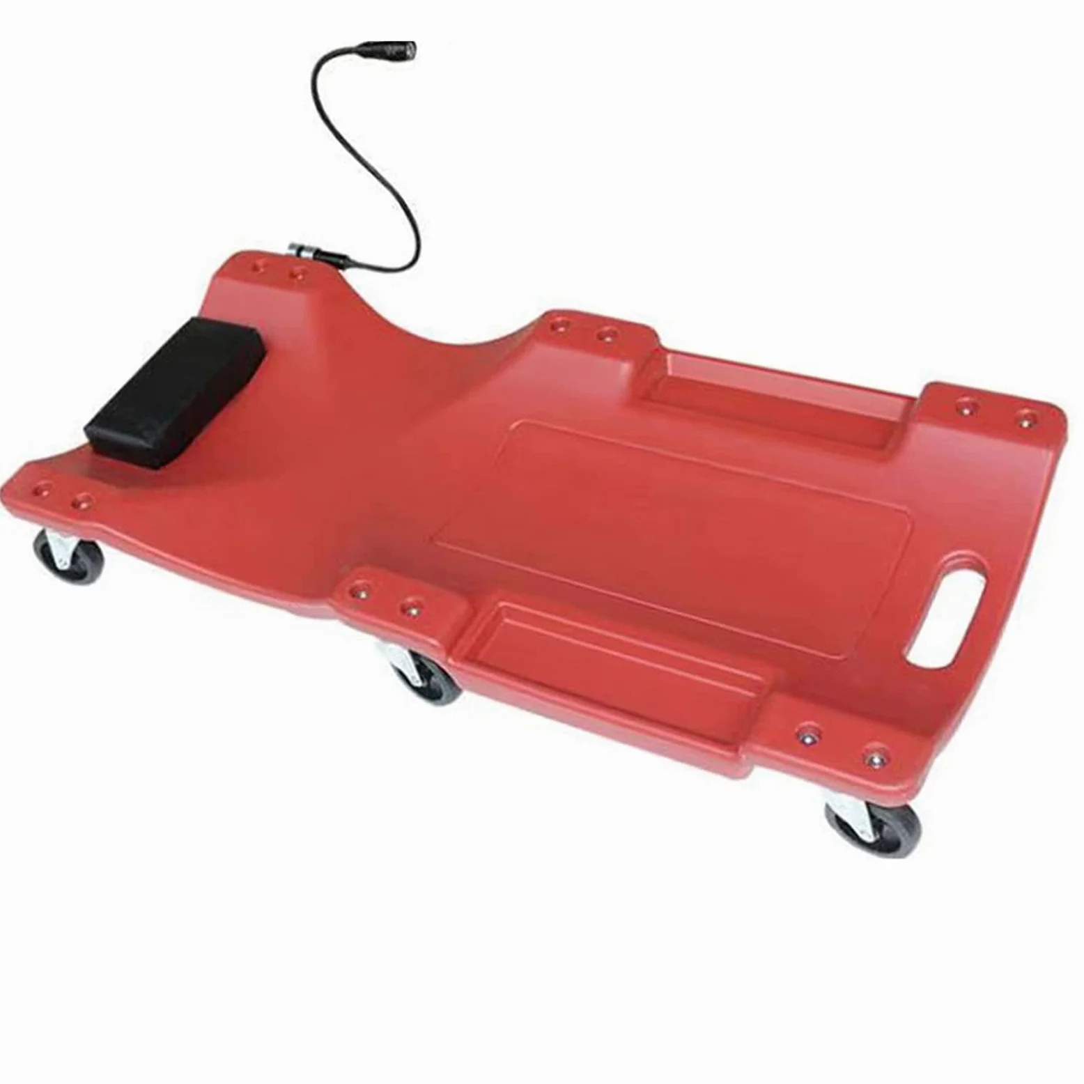 Enredaderas para reparación de automóviles, Enredaderas mecánicas, Taller de Garaje rodante ergonómico, para Taller de reparación de automóviles (Red)