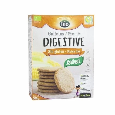 Santiveri Galletas Digestive sin Gluten Bio 360 gr